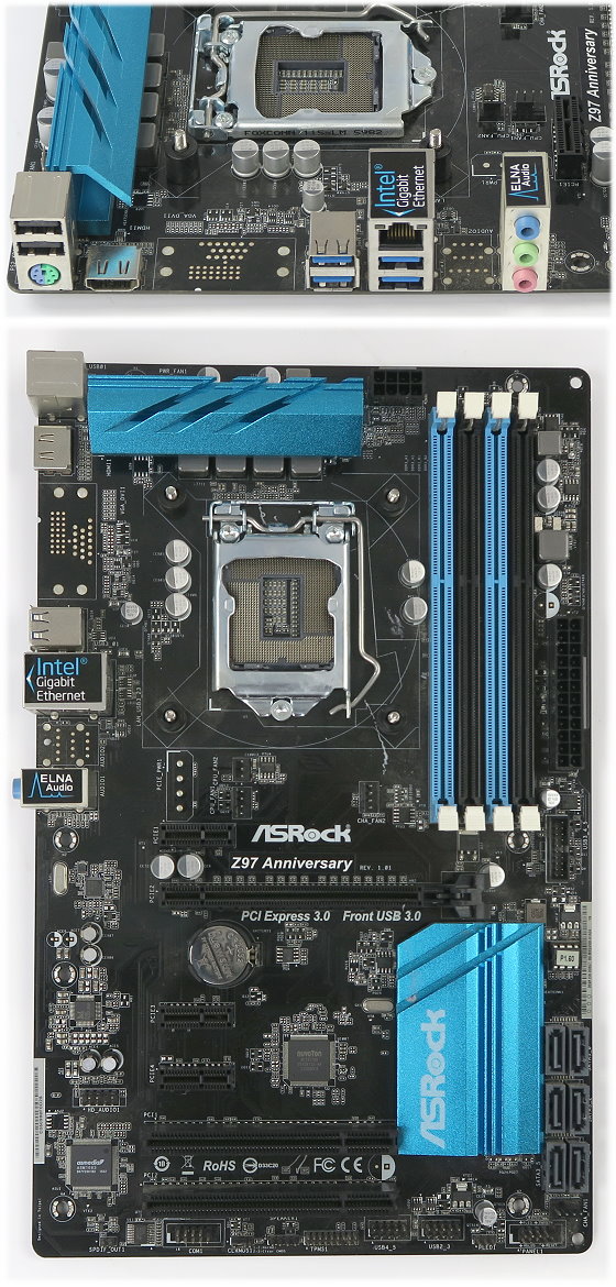 Asrock z97 anniversary подключение