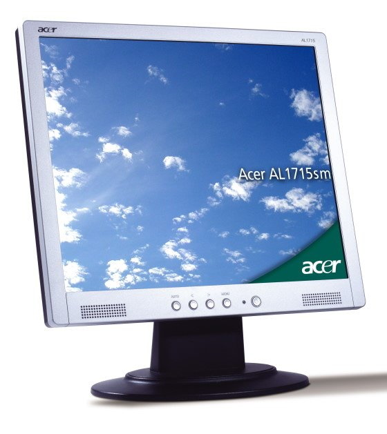 Монитор acer al1715 включается и гаснет