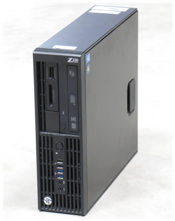 HP Z230 SFF Xeon Quad Core E3 1240 v3 @ 3,4GHz 12GB 500GB DVD±RW NVS290