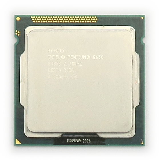 Intel Pentium G630 @ 2,7GHz SR05S FCLGA1155 CPU Prozessor ...